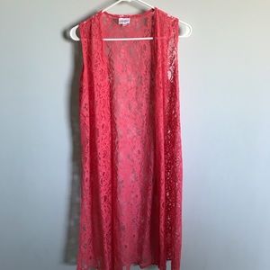 S Pink Lace LuLAroe Joy